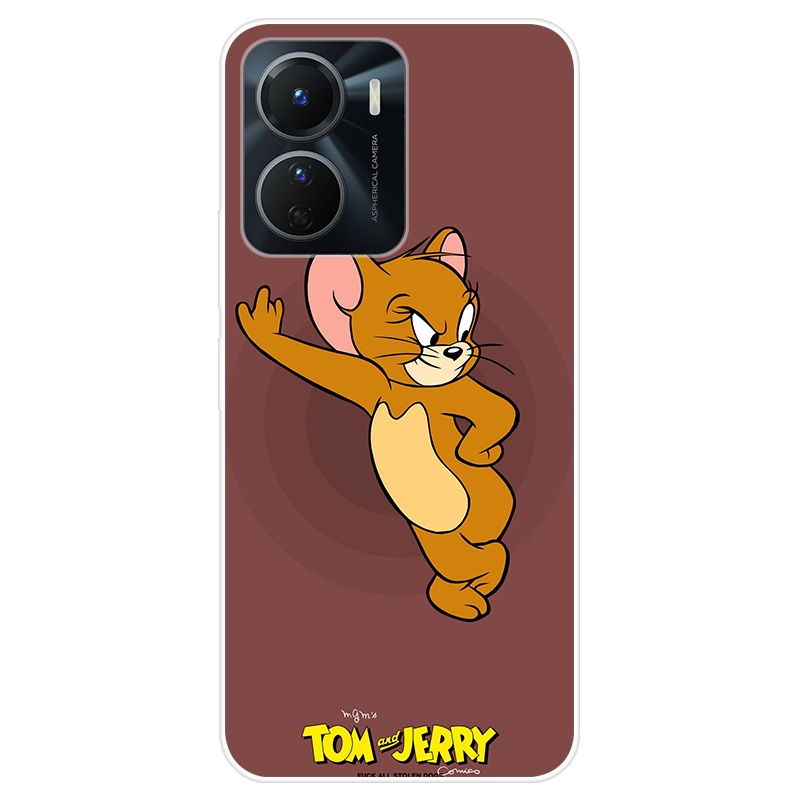 Ốp Điện Thoại TPU Dẻo Họa Tiết Hoạt Hình Dễ Thương Cho VIVO Y16 VIVOY16 Y 16 4G