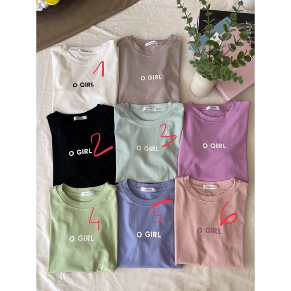 áo phông O GIRL