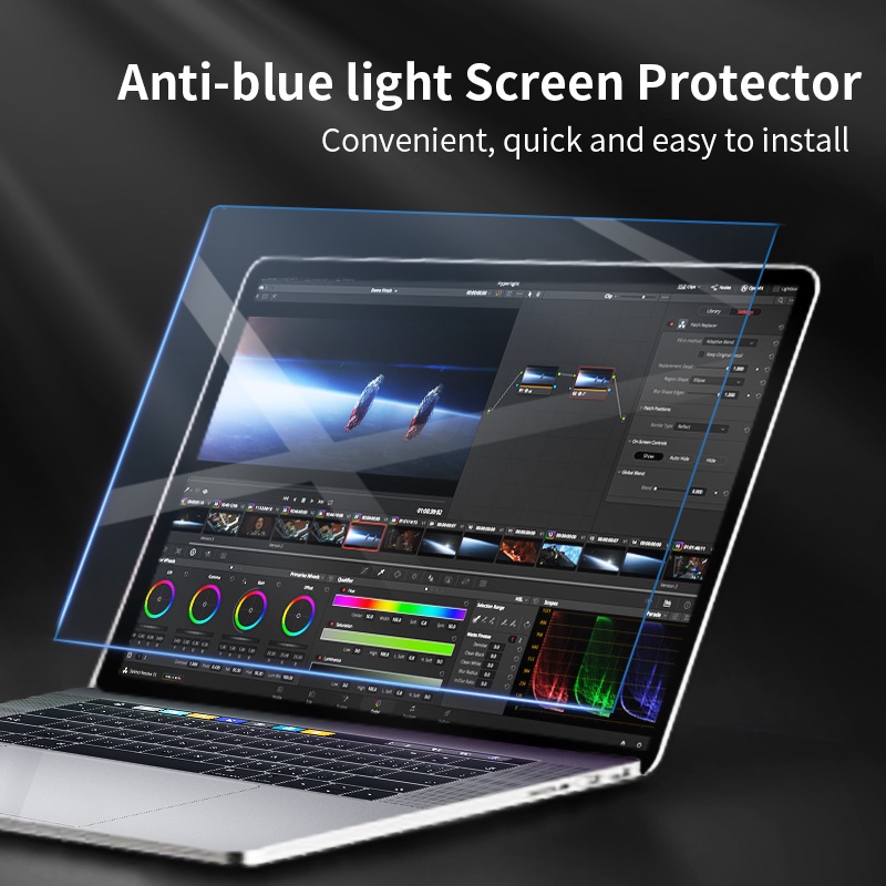 Thích hợp cho laptop 2021 new macbook Pro 14 16 A2485 A2442Pro 13.3 Air 13.6 2022 M2 A2681 HD soft film HD film cường lực bảo vệ màn hình laptop film hai