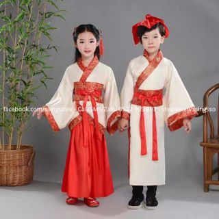 Hán phục Cosplay cổ trang cho bé siêu dễ thương ( Hàng order )
