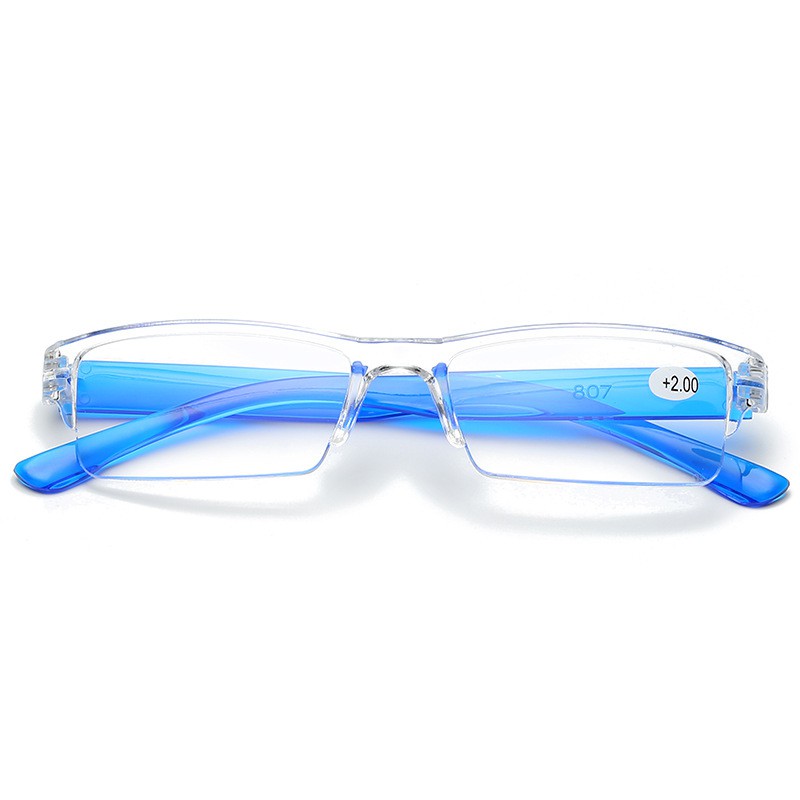 Reading Glasses Anti-blue Vintage Portable Presbyopic Glasses Magnifier Vision Eyewear Prescription Lens