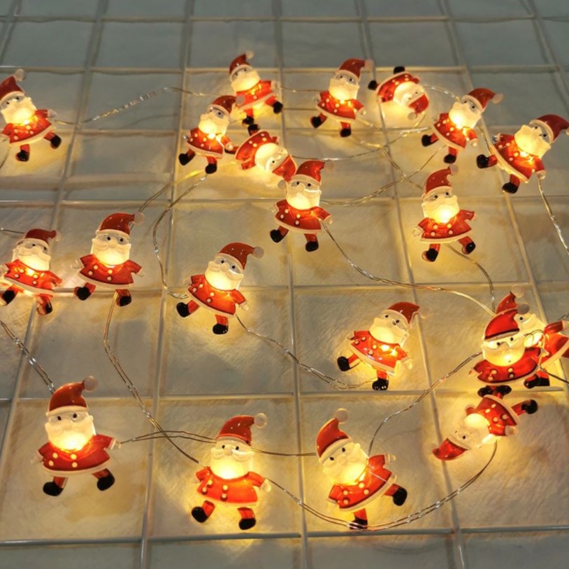 Dây Đèn LED Trang Trí Giáng Sinh 2M (Không Bao Gồm Pin)