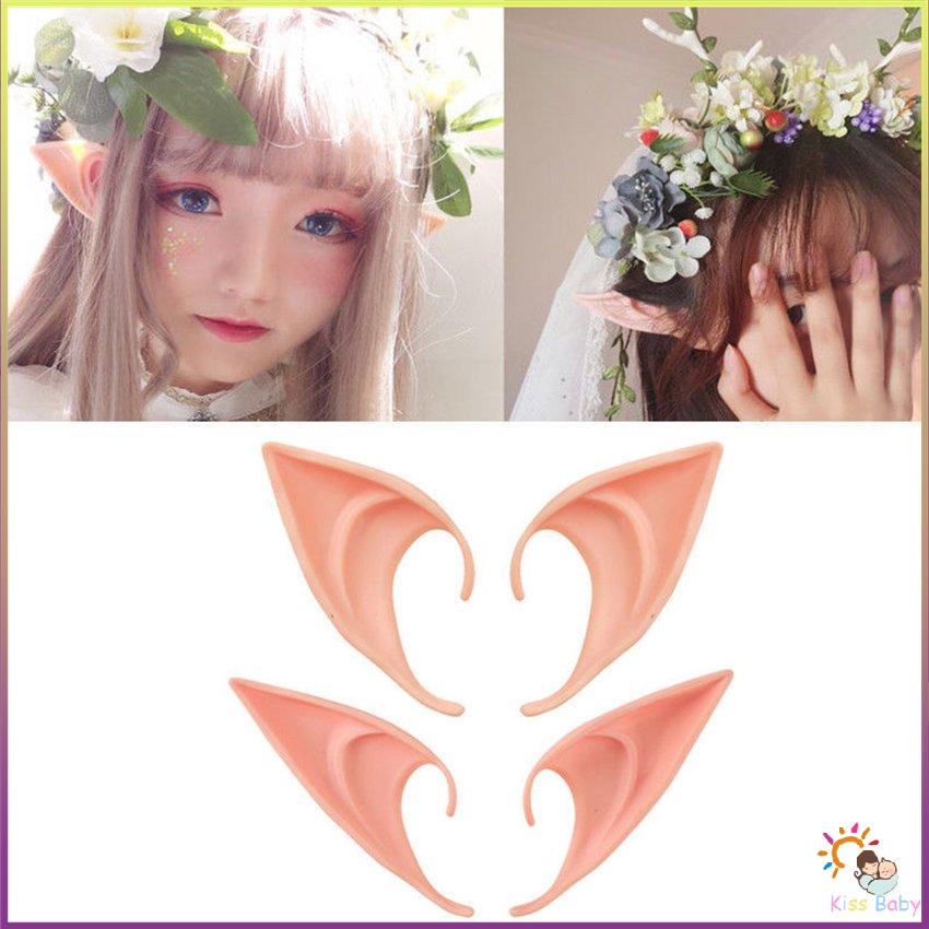 Halloween Elf Ears Cosplay Prop Party Tai sai Tai nhọn Tai thiên thần