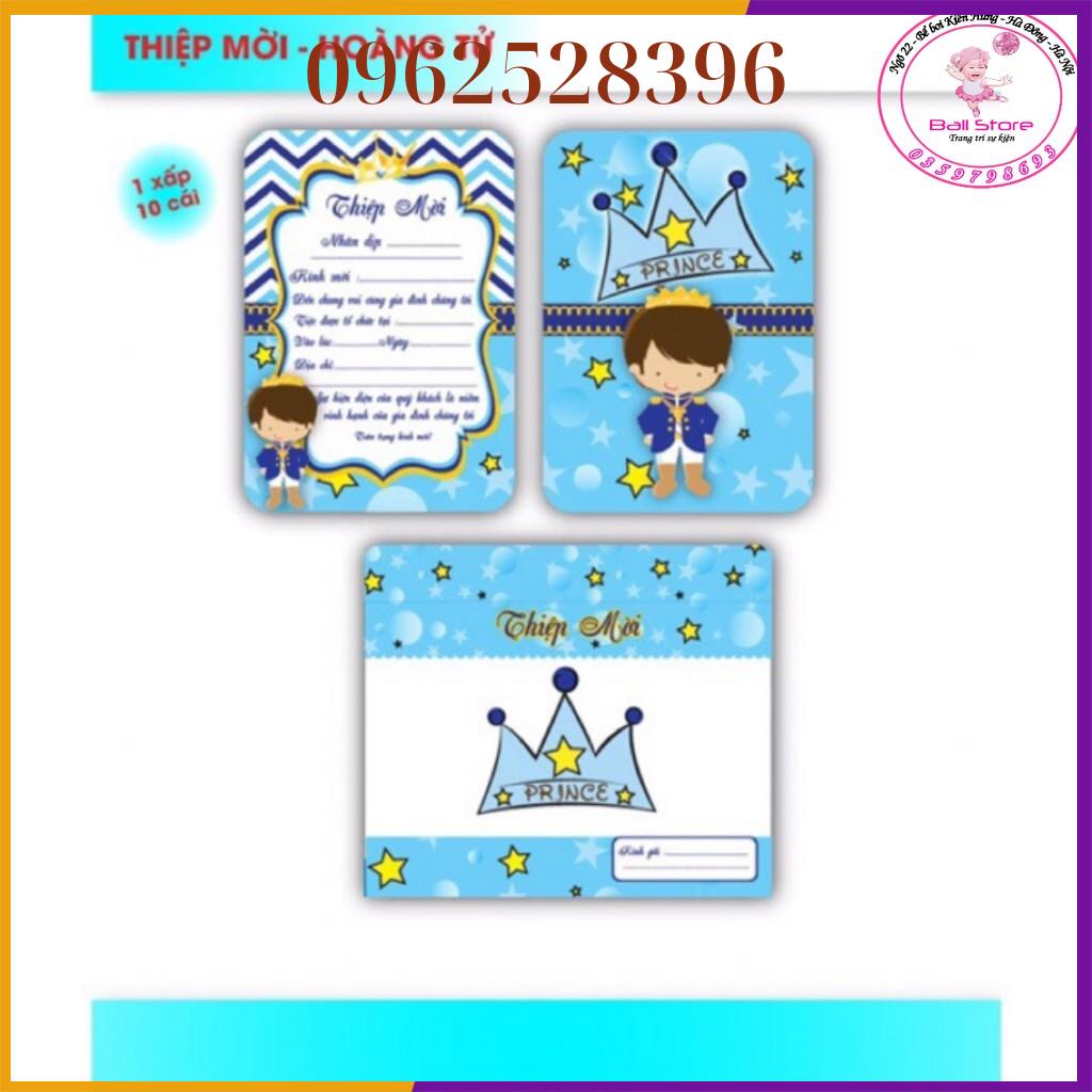 Thiệp MỜi Sinh Nhật 10 cái