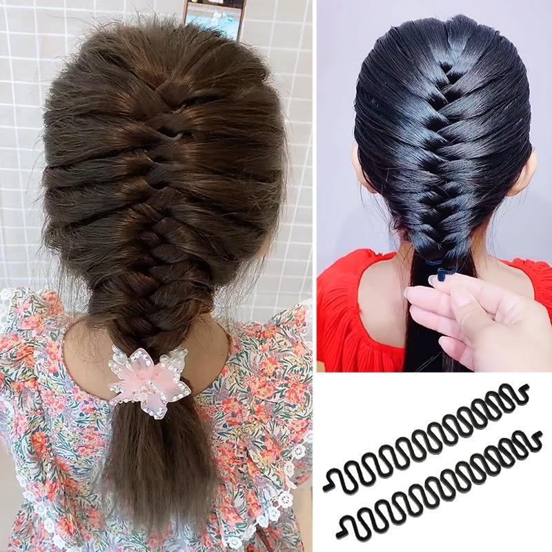 Hàng Mới Về / / Dụng Cụ Tết Tóc Hình Xương Cá Độc Đáo