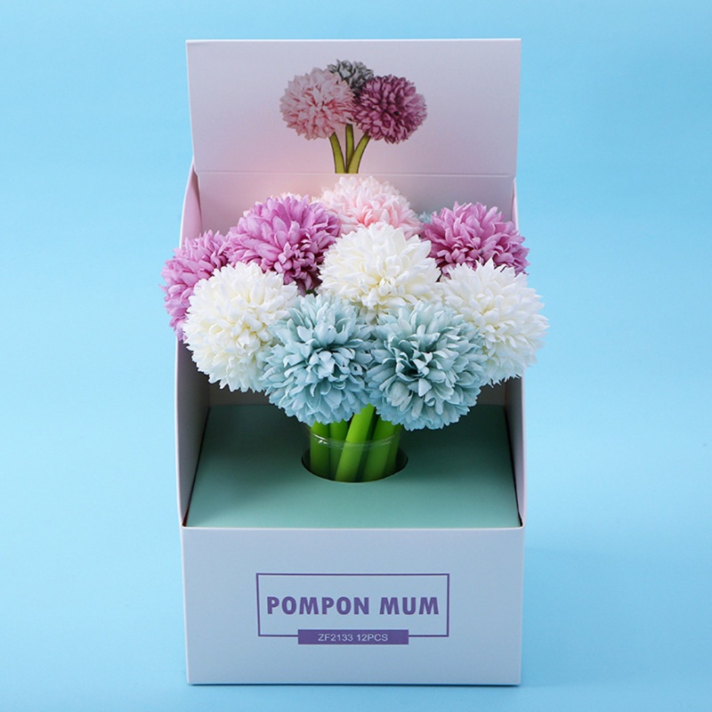 Seng 4 Cây Bút Bi Hình Hoa Cúc Dễ Thương Có Thể Bơm Lại Cho Học Sinh / Halloween / Giáng Sinh