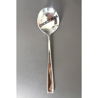 Muỗng Ăn Soup Đầu Tròn Inox DÀY XỊN [ ẢNH THÂT][CÓ SẴN]