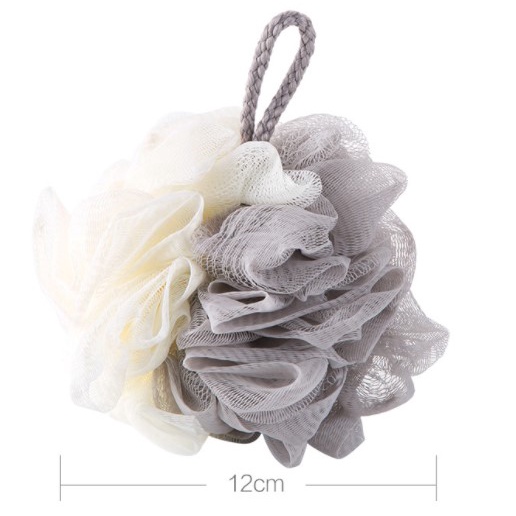 Bông Tắm Tròn Tạo Bọt, Sợi Vải Lưới Siêu Mềm Mại, Cao Cấp, An Toàn Cho Da