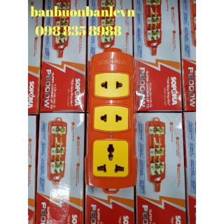 Ổ cắm không dây siêu chịu tải  3 ổ 6000W