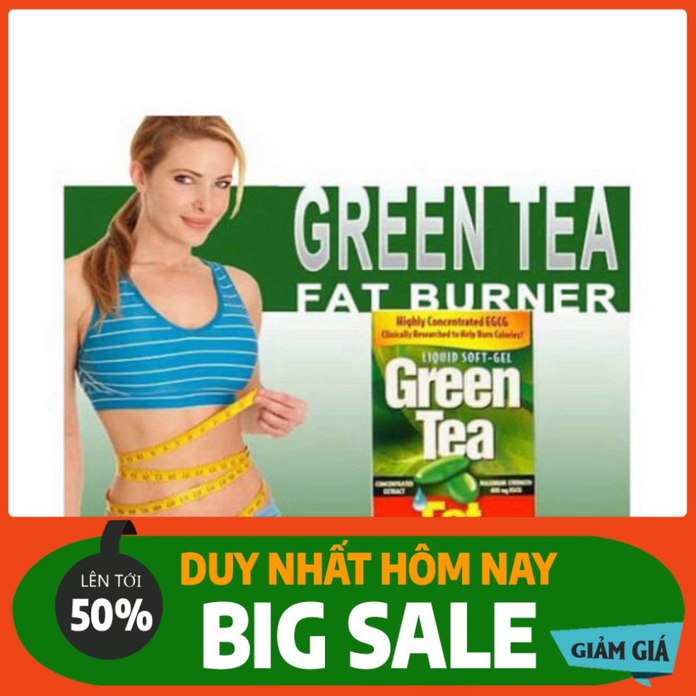 HẠ GIÁ Viên uống giảm cân từ trà xanh Green Tea Fat Burner 200 viên của Mỹ HẠ GIÁ