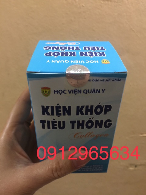 Kiện khớp tiêu thống Collagen của Học viện Quân Y hỗ trợ điều trị và phòng ngừa bệnh xương khớp viêm đa khớp dạng thấp