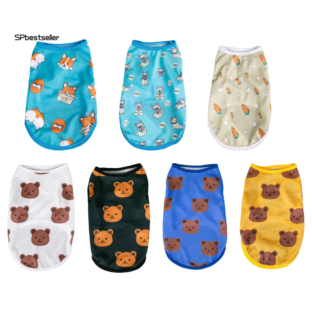 Áo Thun Dễ Thương Thời Trang Mùa Hè Cho Thú Cưng