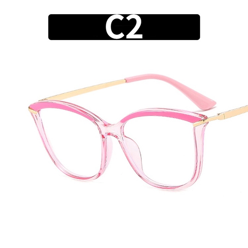 Kính Mát Hình Mắt Mèo Chống Ánh Sáng Xanh TR90 Thời Trang Phương Tây Cho Nữ