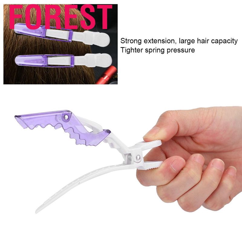 Set 10 kẹp tóc mỏ vịt chuyên dụng dành cho salon