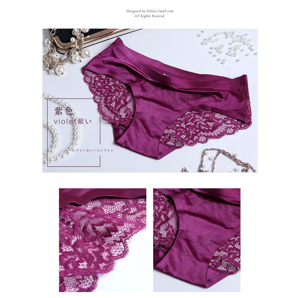 Quần Lót Nhung Mềm Giấu Đường May Phối Ren Cho Nữ , Mã QL07 | BigBuy360 - bigbuy360.vn