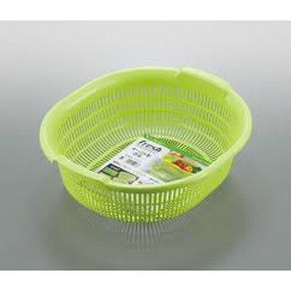 Rổ nhựa 5.3l màu xanh - trắng