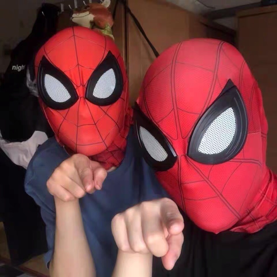 Mặt Nạ Hóa Trang Người Nhện Cho Bé - Đồ Chơi Mũ Spider man Trùm Đầu Halloween