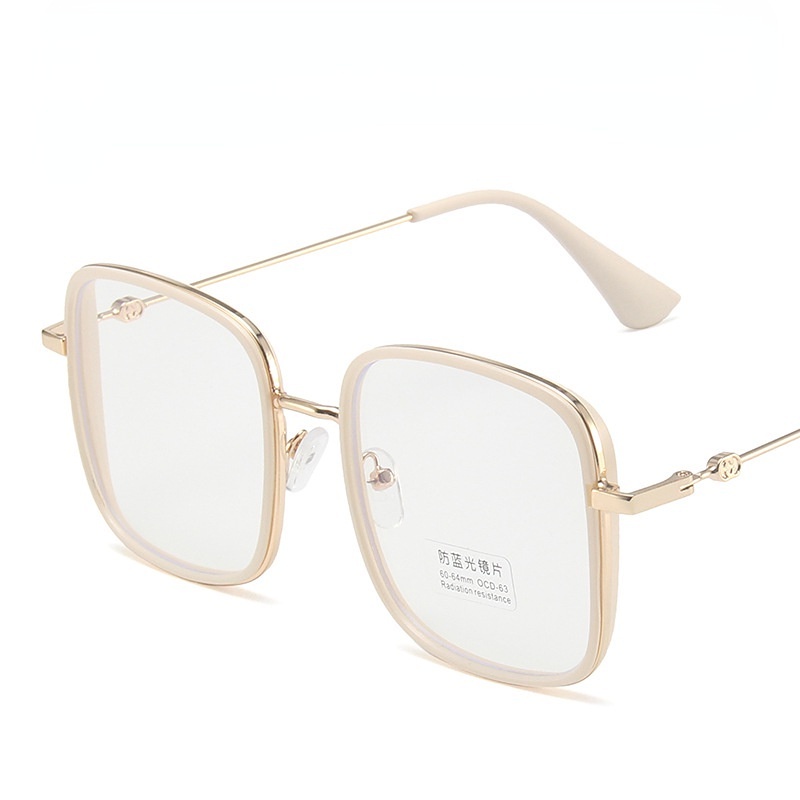 Mắt Kính Cận Thị Gọng Màu Xanh Dương Nhạt Cho Nam Nữ