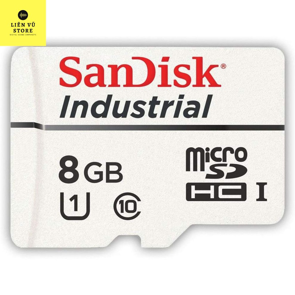Thẻ nhớ micro SD SANDISK INDUSTRIAL công nghệ MLC chuyên dùng trong công nghiệp