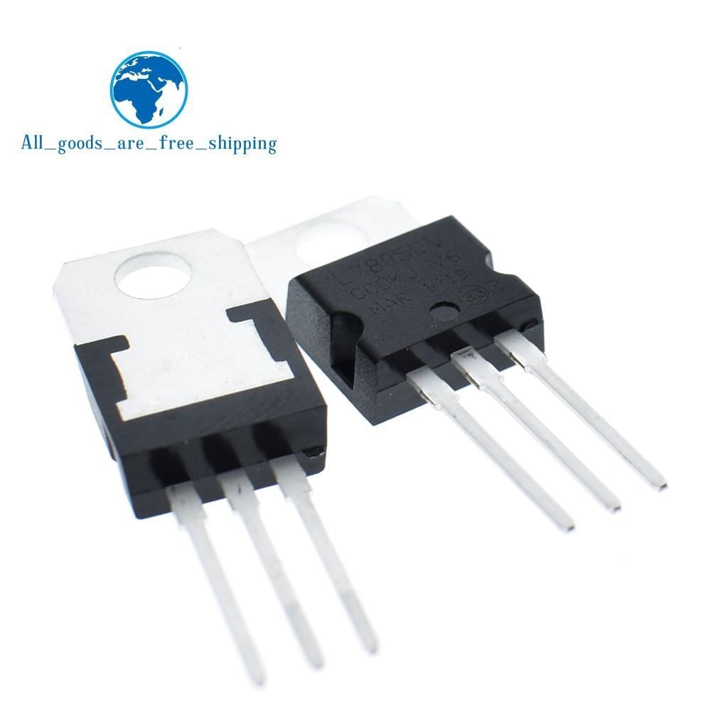 Bộ 10 linh kiện ổn áp L7805Cv To-220 L7805 7805 5v chuyên dụng | BigBuy360 - bigbuy360.vn