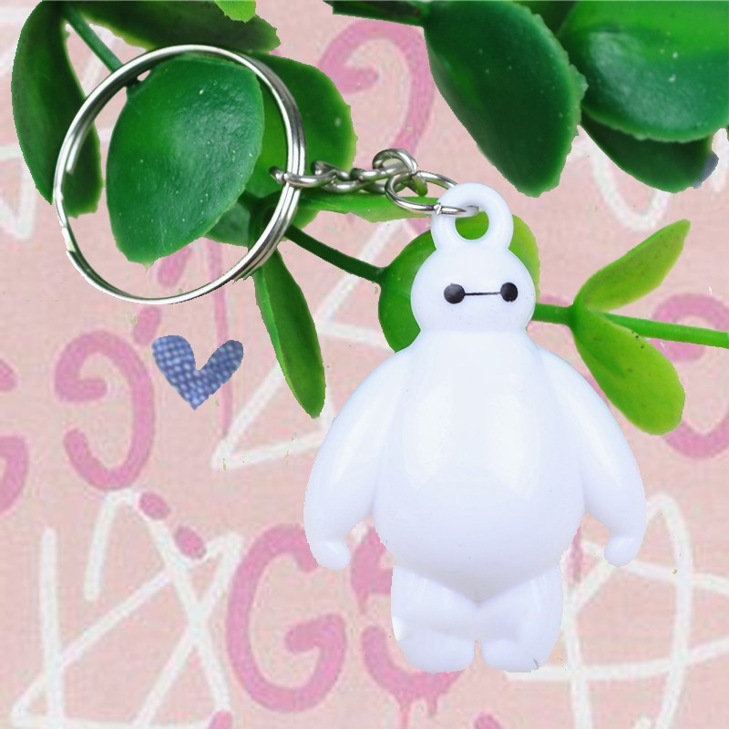 Móc Khóa Cute Hoạt Hình Baymax Big Hero 6 Giá Rẻ Cực Dễ Thương