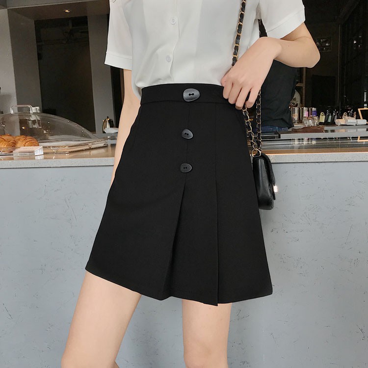 Váy ngắn lưng cao thời trang Hàn Quốc | BigBuy360 - bigbuy360.vn