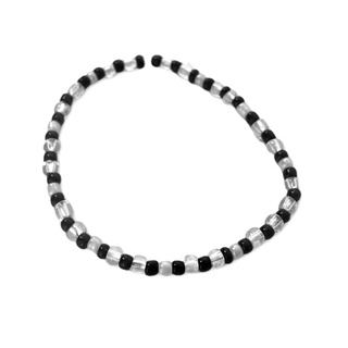 Set vòng hạt cườm đỏ đen trong mặt cười