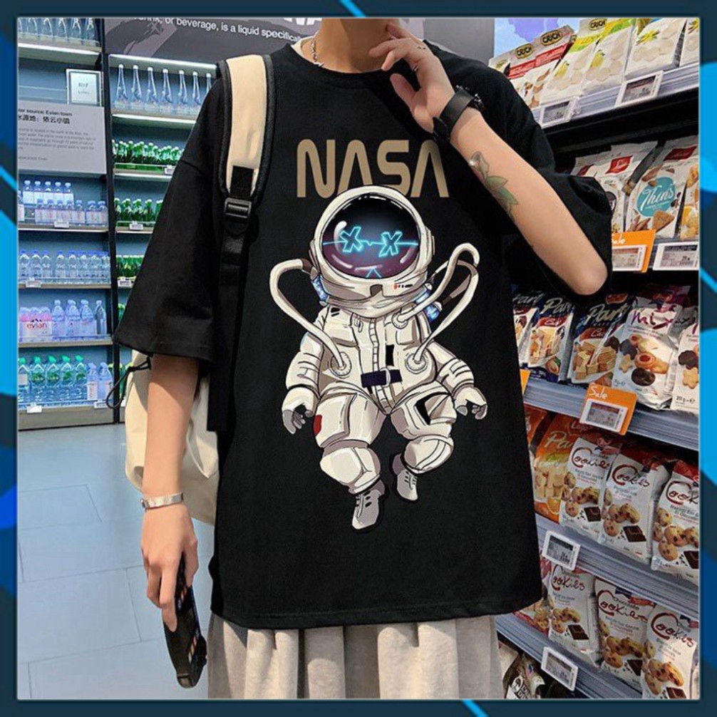 Áo Thun Tay Lỡ Form Rộng NASA Siêu Hot🍁 Unisex nam nữ đều mặc được | BigBuy360 - bigbuy360.vn
