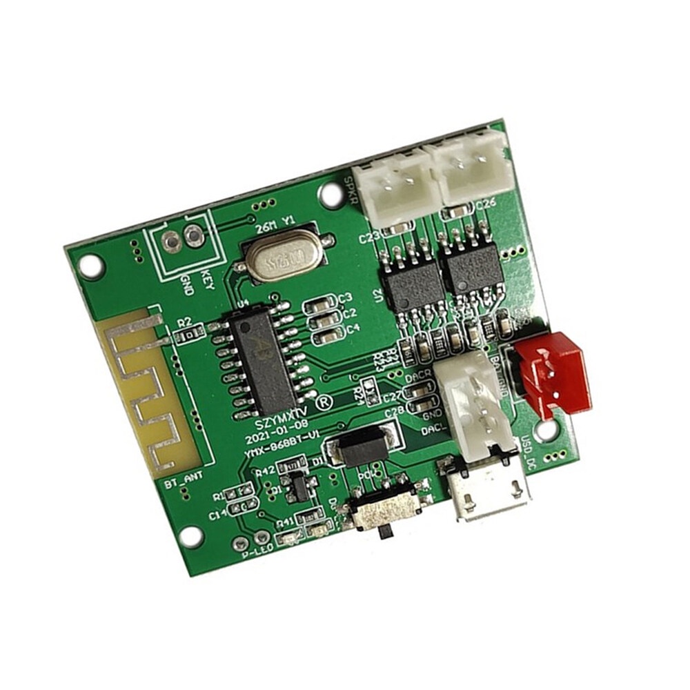 Bảng Mạch Khuếch Đại Âm Thanh Mini DC3.7V-5V 5W + 5W BT Chất Lượng Cao