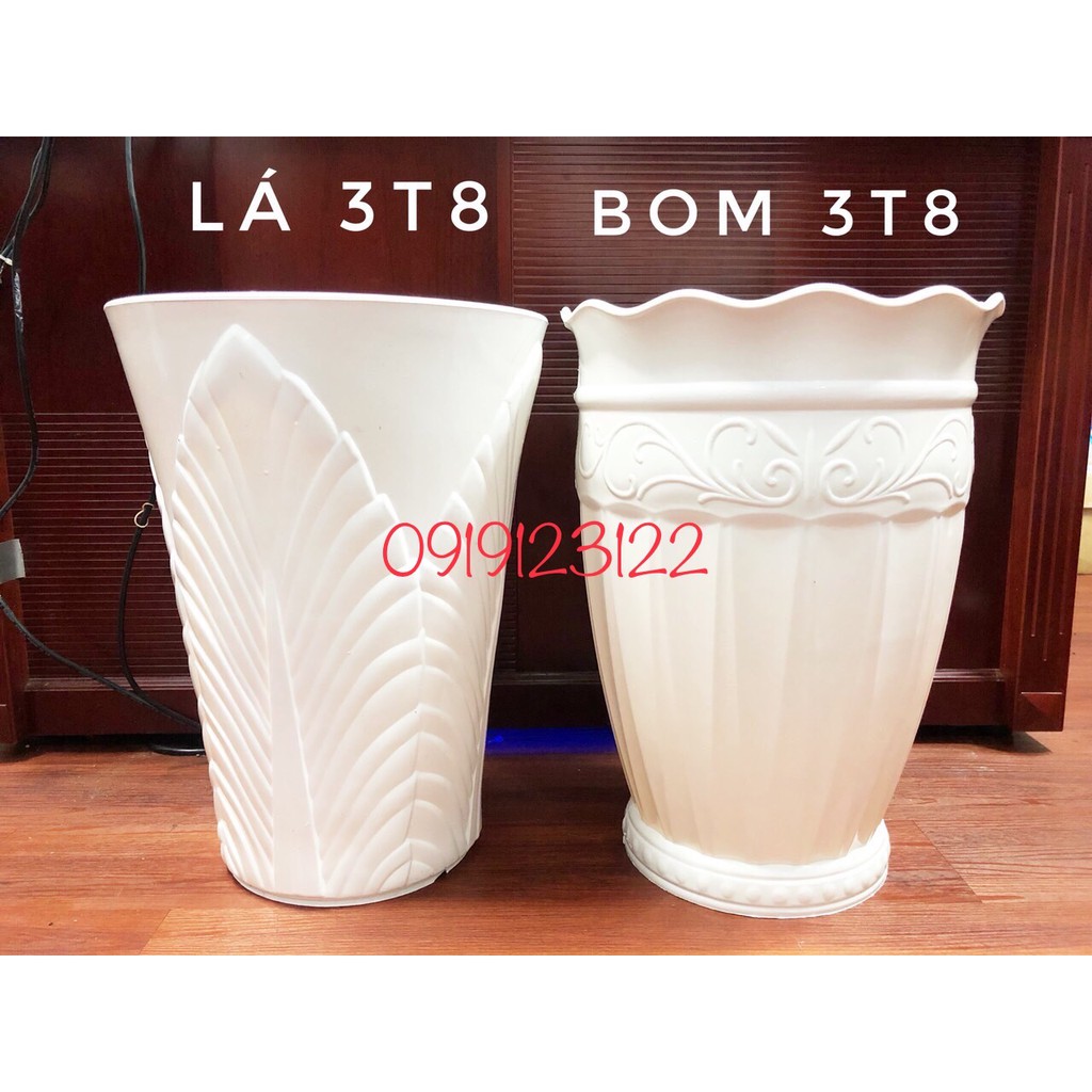 Chậu nhựa trồng cây Trái Bom  cỡ lớn fi310*410*200