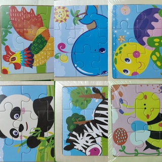 Tranh gỗ ghép 9 miếng cho bé