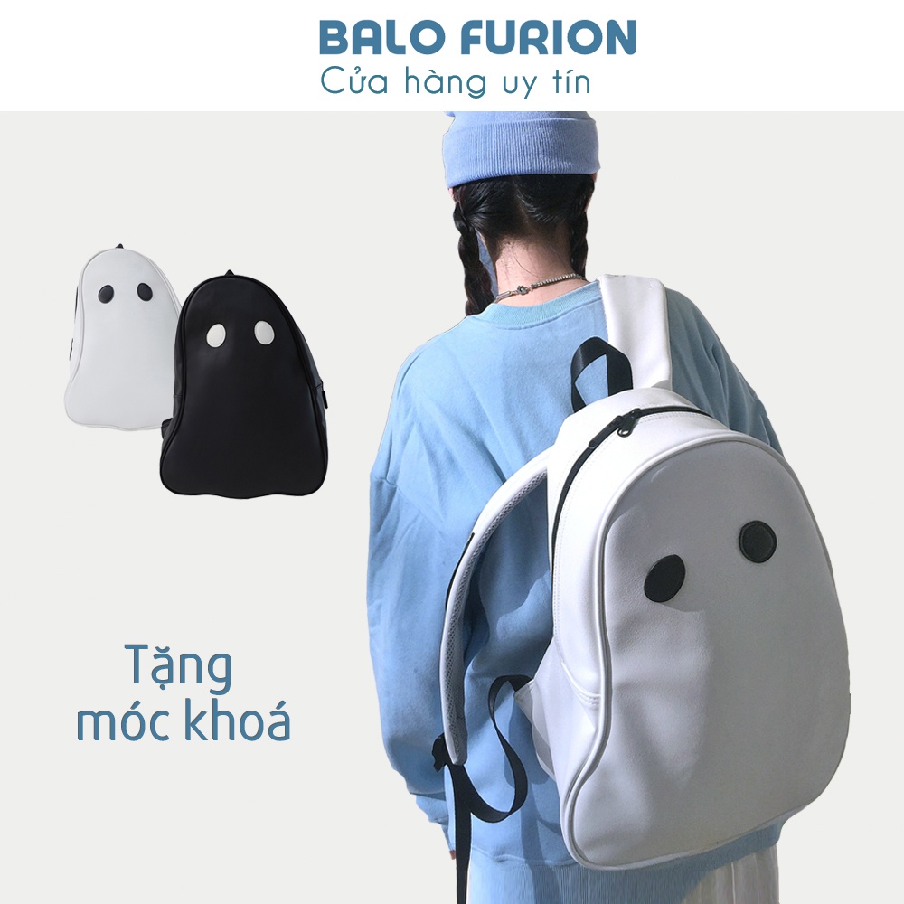Balo Con Ma Teaparty Thời Trang, Balo Nữ Chất Da Mềm Sử Dụng Mang Đi Học Đi Chơi Thiết Kế Mới