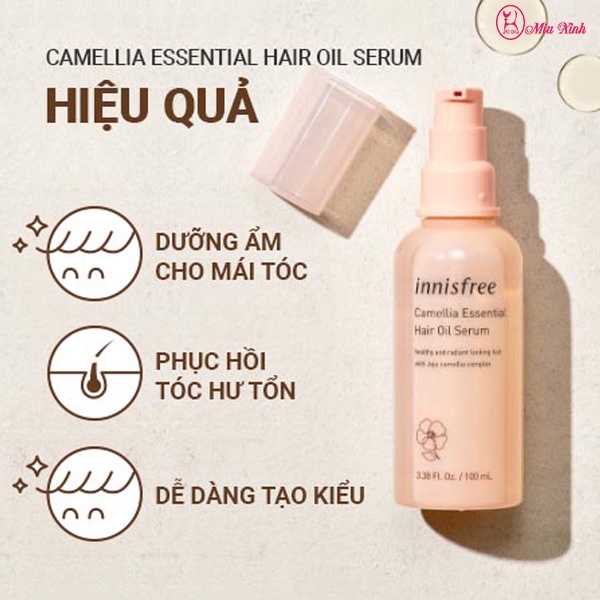 DẦU DƯỠNG TÓC [INNISFREE] Camellia Essential Hair Oil Serum | BigBuy360 - bigbuy360.vn