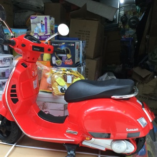 Xe máy điện trẻ em vespa 2019