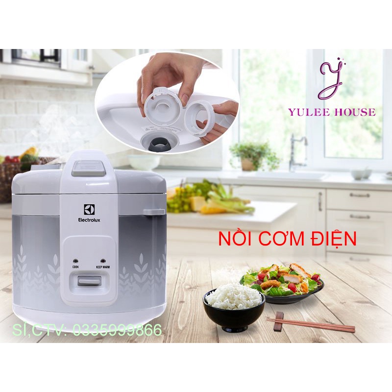 NỒI CƠM ĐIỆN ELECTROLUX 1.8L ERC3305 - CHÍNH HÃNG BH 12 THÁNG