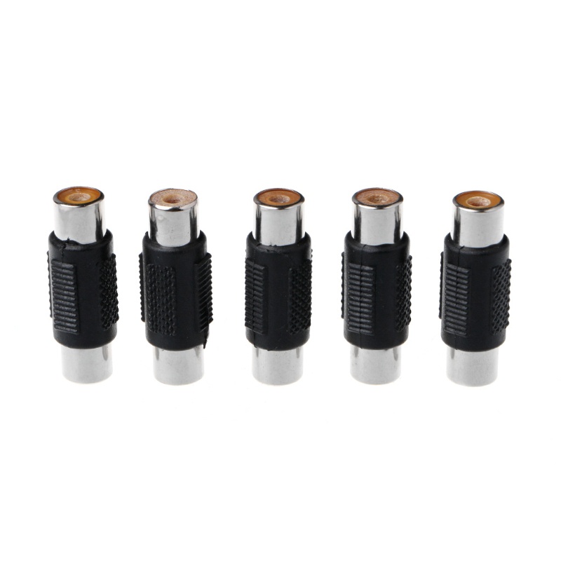 Set 5 Đầu Nối Chuyển Đổi RCA Female Sang RCA Female o