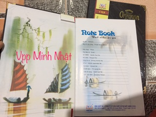 Sổ Bìa da Minh Châu CK8 (120 trang)