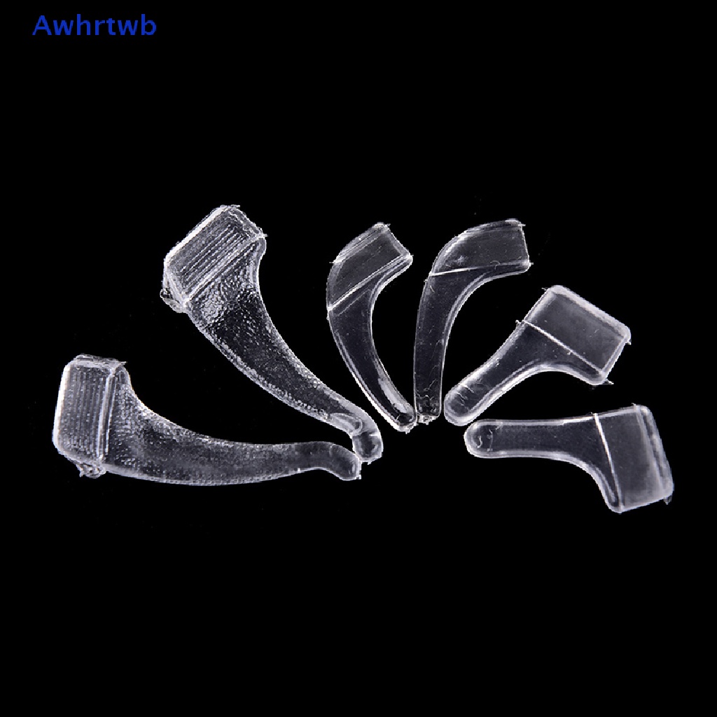 Set 10 Cặp Kẹp Giữ Mắt Kính Chống Trượt Bằng Silicon Mới