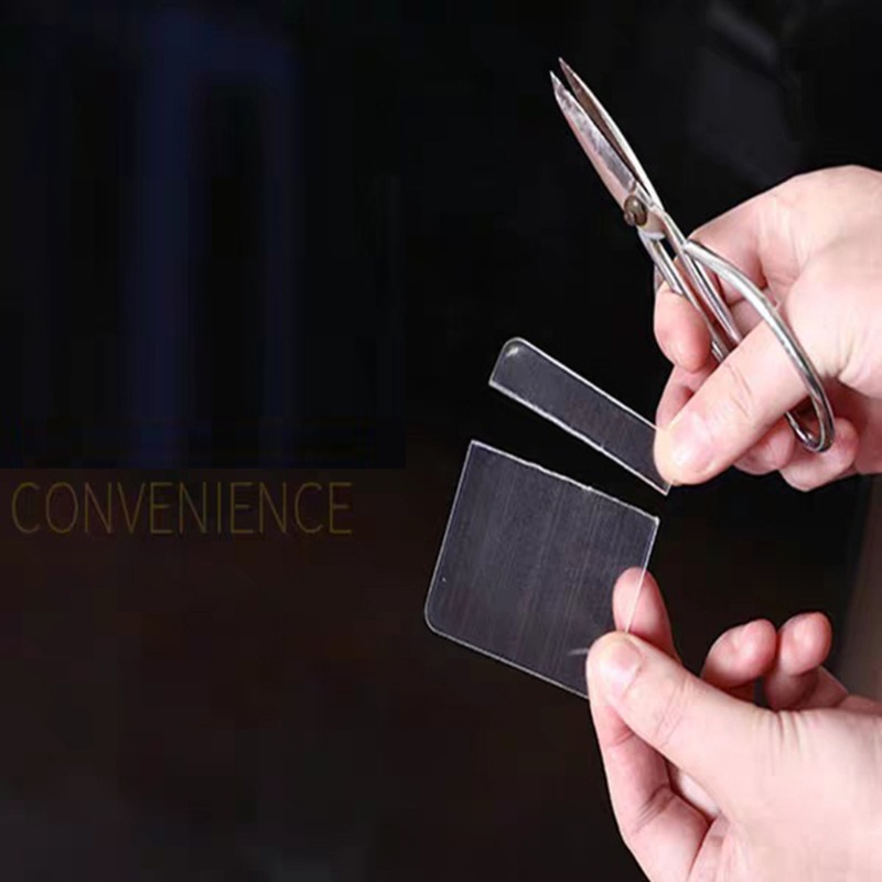 Băng Keo Hai Mặt Trong Suốt Không Để Lại Dấu Vết Dùng Trang Trí Kính Chắn Gió / Tường