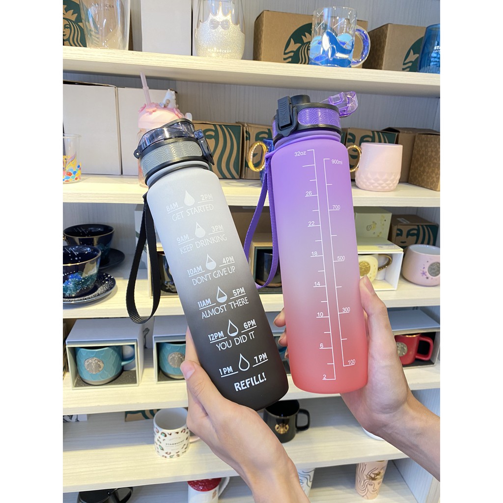 Bình Nước Thể Thao Hope Best Tritan BPA FREE 650ML 900ML 1000ML