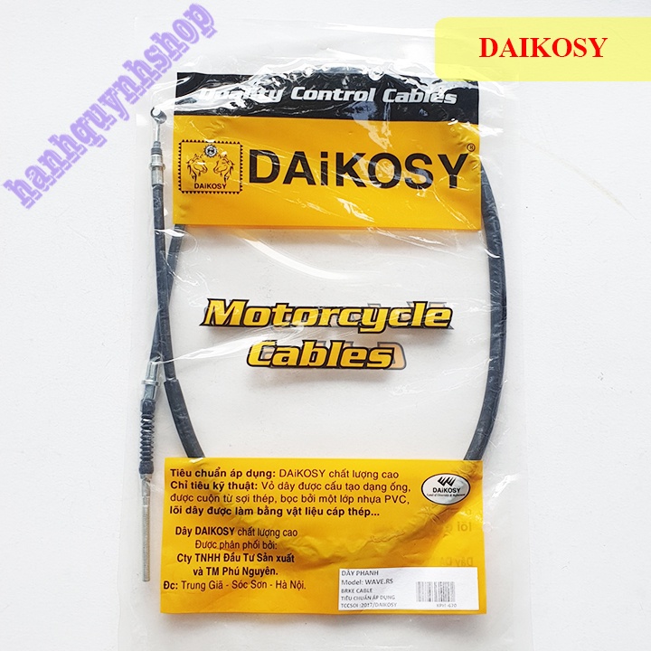 Dây phanh trước Wave RS chính hãng Honda
