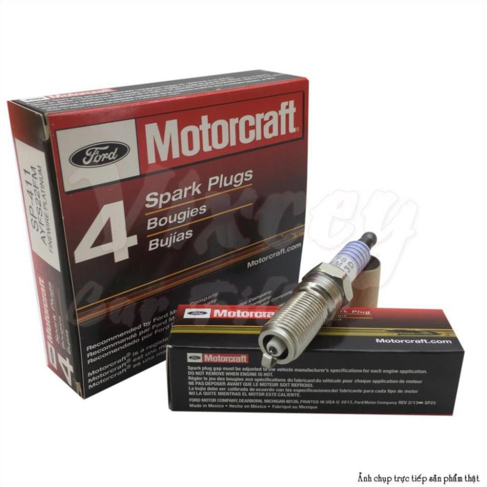 Bugi Motorcraft Platinum Ford chân dài