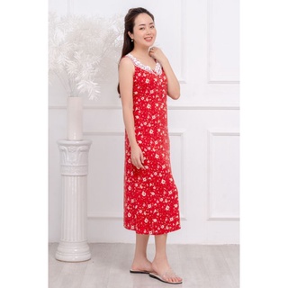 Váy lanh việt thắng phối ren