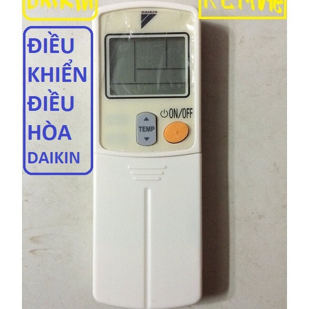 Điều khiển điều hòa DAIKIN hàng loại 1 chiều loại  2 nút  - REMOTE MÁY LẠNH DAIKIN LOẠI THƯỜNG bảo hành đổi mới tặng Pin