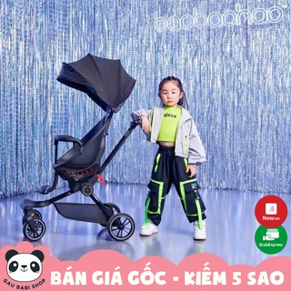 FREESHIP !!! Xe đẩy 2 chiều Baobaohao V8 Màu Đen dạo chơi gấp gọn hàng chính hãng bảo hành 12 tháng