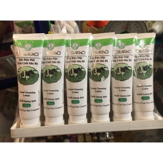 1 lố (12 tuýp) sữa rửa mặt bò Thorakao 120g