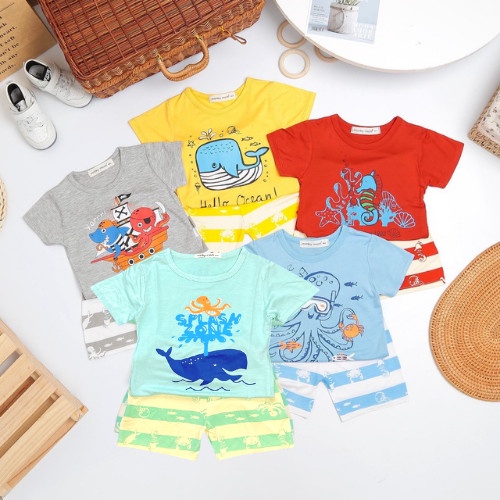 Đồ bộ MINKY MOM size đại cho bé trai bé gái cộc thun lạnh, quần áo trẻ em monky mom mặc nhà cho bé 1 2 3 4 5 tuổi BC003