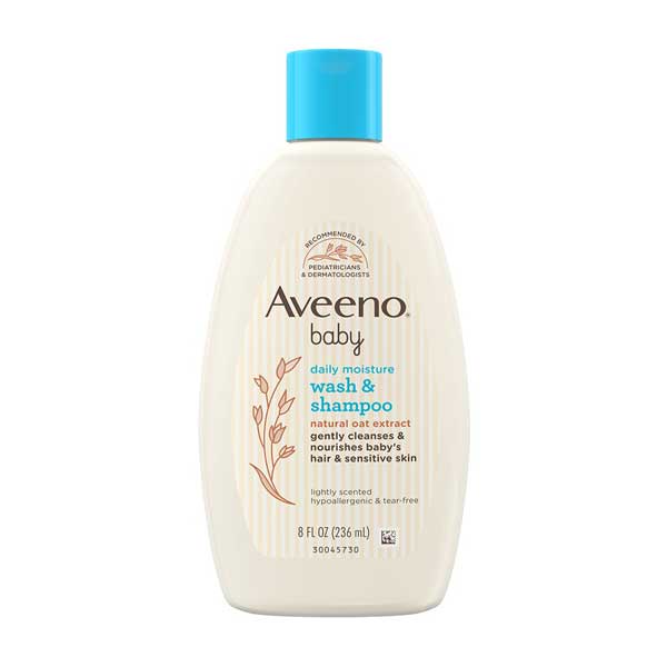 Dầu Tắm Gội Dưỡng Ẩm Cho Bé Aveeno Baby Daily Moisture Wash & Shampoo