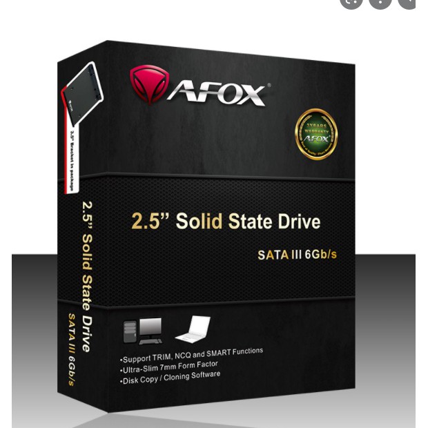 Ổ cứng SSD 120GB AFox Sata 3 ( cài sẵn win theo yêu cầu)