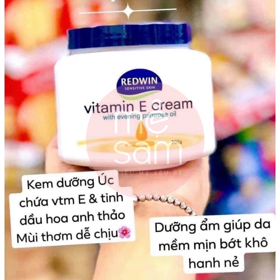 Kem Dưỡng Da Mềm Mịn Redwin Vitamin E Cream Của Úc